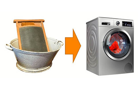 TRIZ - 40 Innovationsprinzipien - 20 Kontinuität nützlicher Wirkung - Waschmaschine