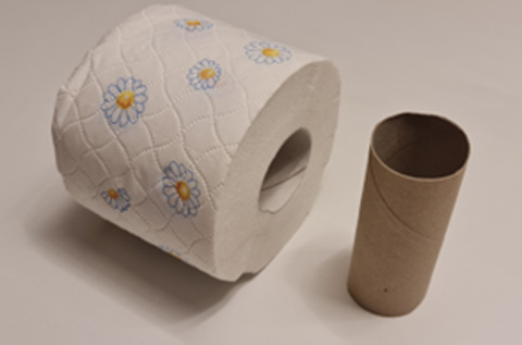 TRIZ - 40 Innovationsprinzipien - 24 Mediator - Toilettenpapier
